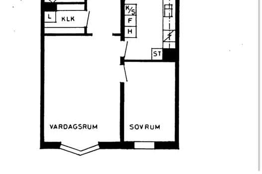 Möblerad 2 rok i Vasastaden – sommar