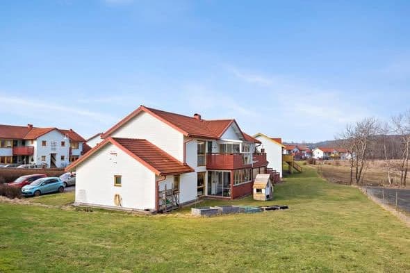 Gavellägenhet med radhuskänsla i Storås