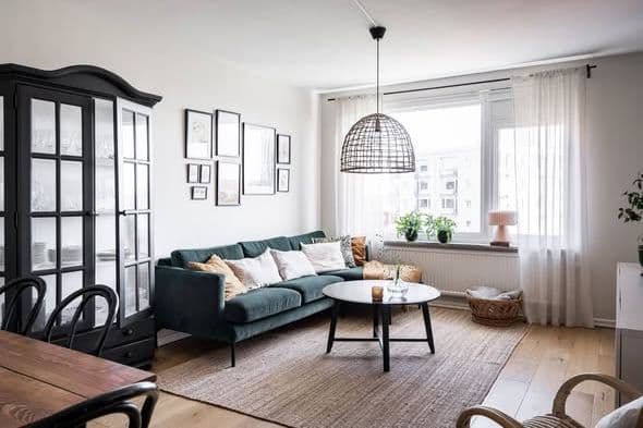 Ljus 2:a med balkong i gröna Johanneberg